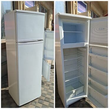 soyuducu anbar satilir: İki qapılı məişət soyuducusu - Yuxarıda dondurucu bölmə, aşağıda əsas — 1