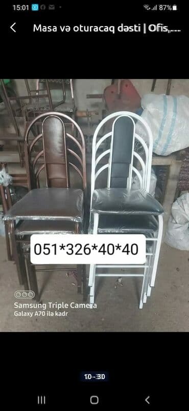 deri parça: Stol Stul masa ve oturacaq destleri 13 azn - den 20 azn - dek — 14