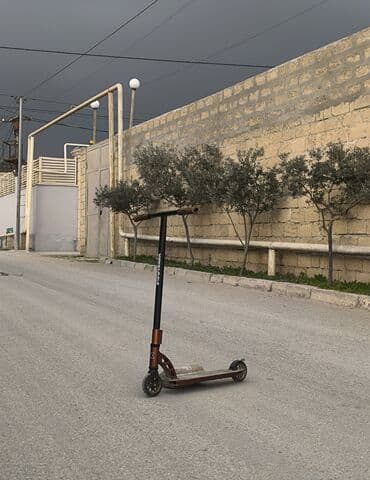 Freestyle/skuter – trik üçün - Korpus: möhkəm metall konstruksiya