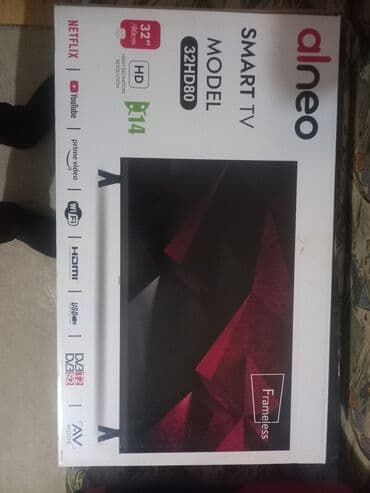 Lamborghini: Alneo Smart TV 82 ekran təp təzə upofkada alınıb istifade olunmayıb — 5