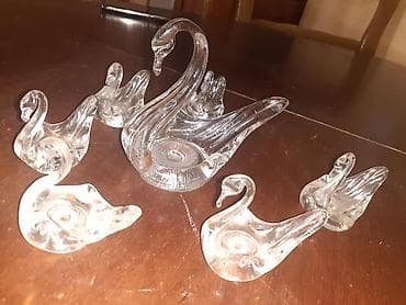 3d divar saatlari: Sovet dovrunun fiqurlari, 1 boyuk 6 balaca qu qushlari. 10 azn — 1