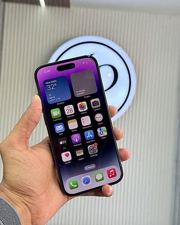 nova 11 pro: IPhone 14 Pro, 128 GB, Deep Purple, Zəmanət, Kredit, Simsiz şarj — 2