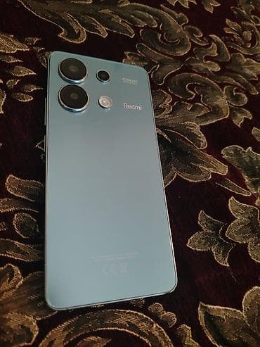 4g mifi modem satilir: Redmi Note 13, 256 GB, rəng - Mavi, Barmaq izi — 3
