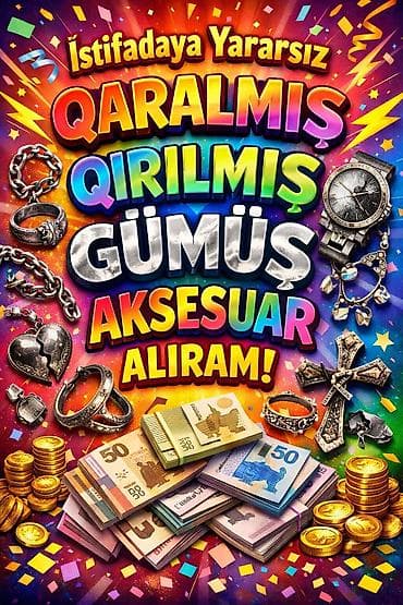 Xidmət: istifadə olunmayan gümüş aksessuarların qəbulu Təsvir: -