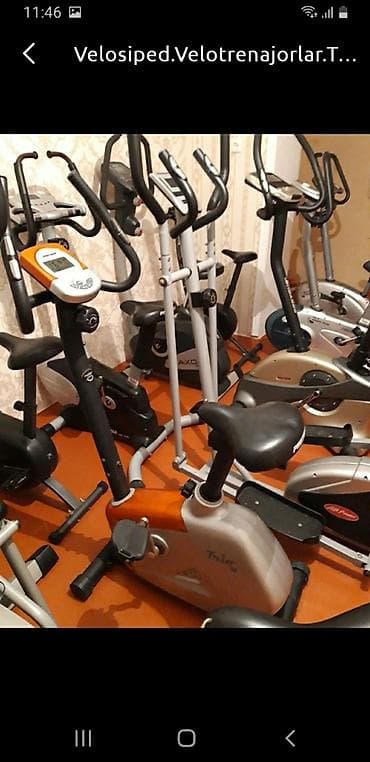 Velotrenajor veloxizek aparatlari satis shebekesiyik