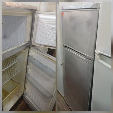 Кухонные вытяжки: Б/у 2 двери Nord Холодильник Продажа, цвет - Серебристый — 1