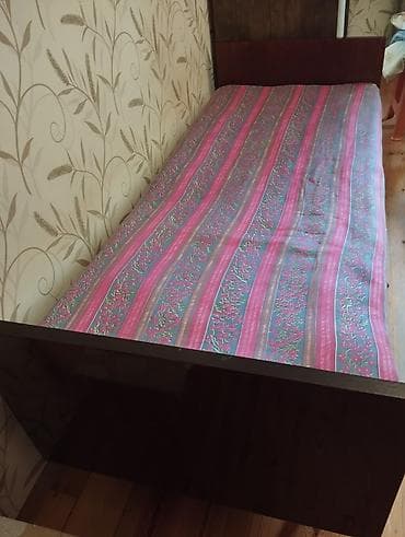 İşlənmiş, Təknəfərlik çarpayı, Bazalı, Matras ilə, Siyirməsiz