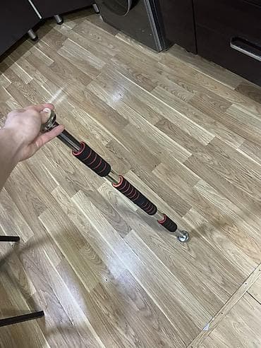 Velosiped aksesuarları: Qapı arası turnik (dartılma çubuğu) - Material: xrom örtüklü möhkəm — 1