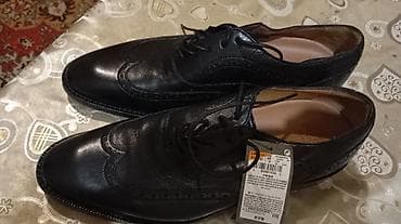 M&S Collection kişi ayaqqabısı – real dəri - Model: klassik broq — 4