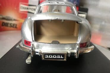 metbex tavan modelleri: Коллекционная модель Mercedes-Benz 300SL Coupe W198 Silver 1954 — 24