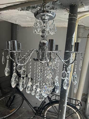 lüstra: Çılçıraq, 8 lampa, Metal — 2
