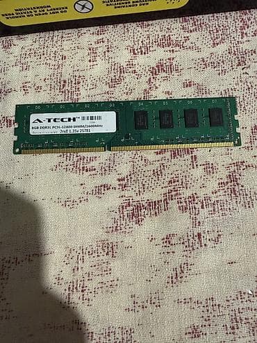 intel core i3: Ddr 3 8 gb ram — 1