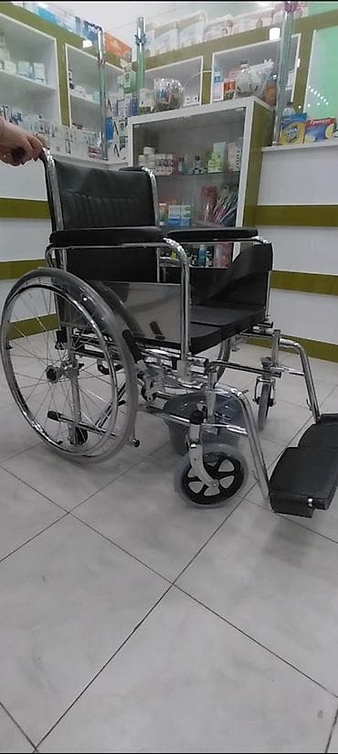 tibbi avadanliqlarin satisi: Tualetli əlil arabası – çoxfunksiyalı model - Çıxarıla bilən oturacaq — 2