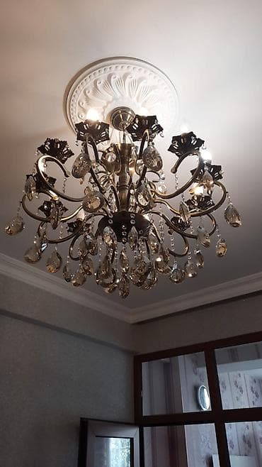 ucuz lusturlar: Çılçıraq, 8 lampa, Metal — 2