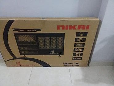 Asia: Новый Телевизор Nikai LED экран 55" 4K (3840x2160), Самовывоз — 1