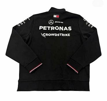 fehle geyimi: Premium Mercedes-AMG Petronas Formula 1 komandasının qara rəngli — 2