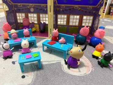 oyuncaq robot: Peppa pig mekteb.orginaldi — 1