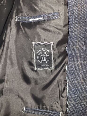 qaqa geyimi: Pencək İstehsal ölkəsi: Türkiyə Firma: Akreb Ölçü: 54 Vəziyyəti: Əla — 2