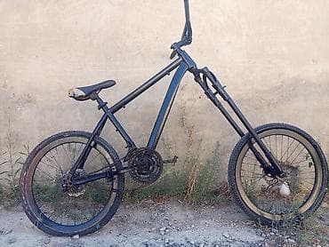 26 velo: Unikal özəl yığma velosiped – “chopper/cruiser” üslubunda hündür — 1