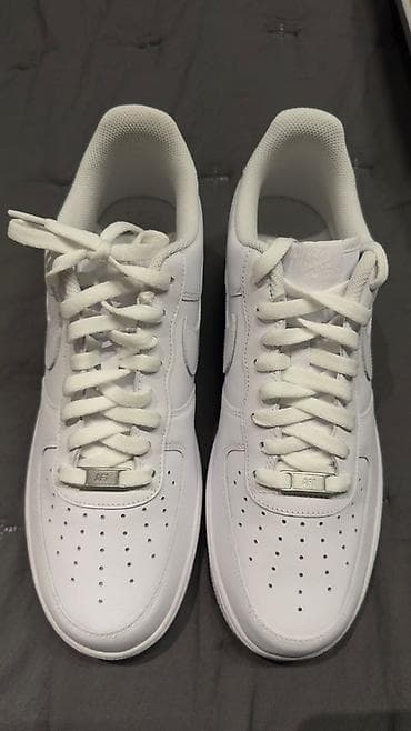 krosofka: Nike Air Force 1 ’07 Low – tam ağ rəng. Nike air force 1 45.5 razmer — 3