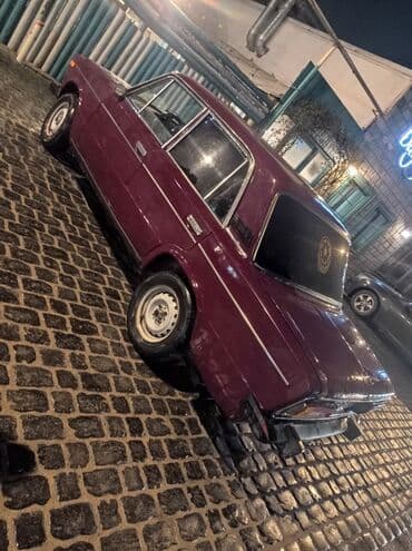 175 70 13 təkər: VAZ 2106 sedan - Kuzov: 4 qapılı, tünd bordo rəng. Xrom yan — 3