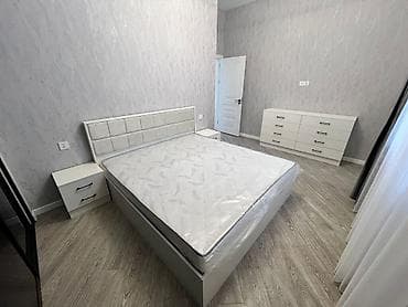 Ağ rəngdə yataq otağı mebel dəsti Tərkibi: - Yumşaq başlıqlı