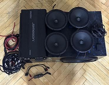 Maqnitofonlar: Audio sistem(Aparatura) 4 ədəd Apocalypse AP-M61SE kalonkalar(16.5sm — 2