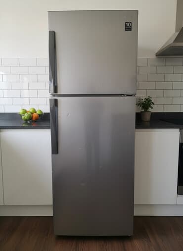 metbex ucun qaz sobalari: İşlənmiş 2 qapılı Samsung Soyuducu Satılır, rəng - Gümüşü — 1