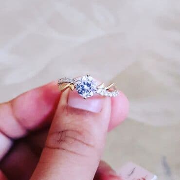 nişan donlari: Nişan, Üzük, Sarı qızıl, 585 Əyar — 2