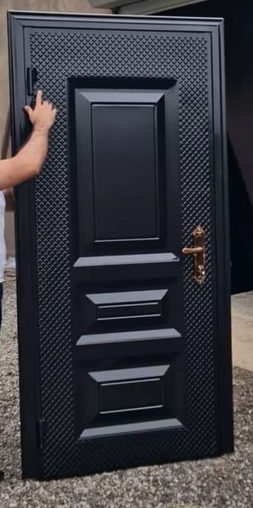 qapi gence: Məhsul: Dəmir giriş qapıları - Material: qalın metal/dəmir — 2