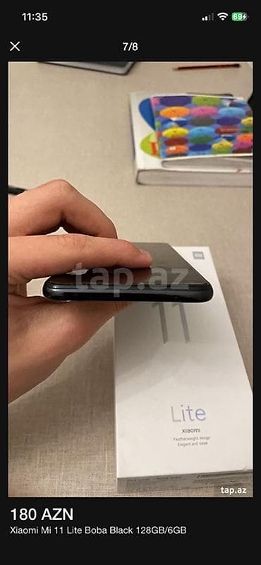 xiaomi mi a2 lite islenmis: Xiaomi Mi 11 Lite, 128 GB, rəng - Qara — 6