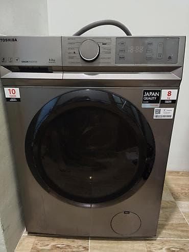 Elektronika: Paltaryuyan maşın Toshiba, 8 kq, İşlənmiş, Avtomat, Qurutma var — 1