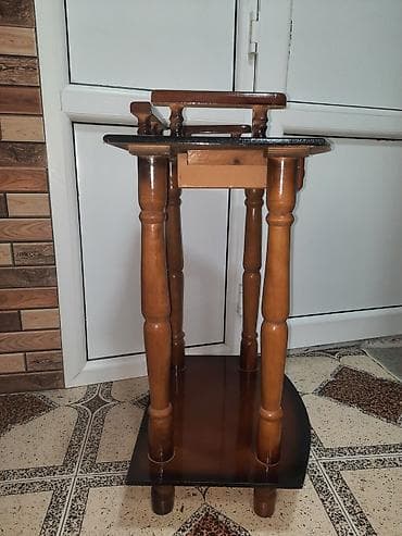 Masalar və oturacaqlar: İşlənmiş, Açılmayan, Taxta, Dördbucaq masa — 2
