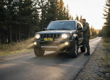 projektor isiq: İkili avtomobil duman/far proyektoru seti - Korpusu: qara, düzbucaqlı — 1