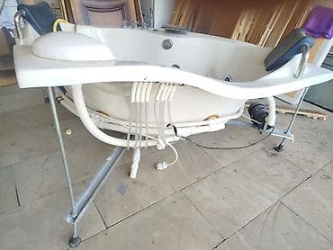 Hidromassajlı vanna - Korpus: akril material, rahat anatomik forma -
