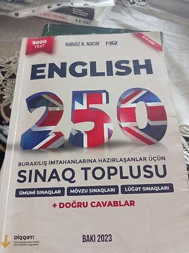 250 test: Məhsul: “English 250 – Buraxılış imtahanlarına hazırlaşanlar üçün — 1