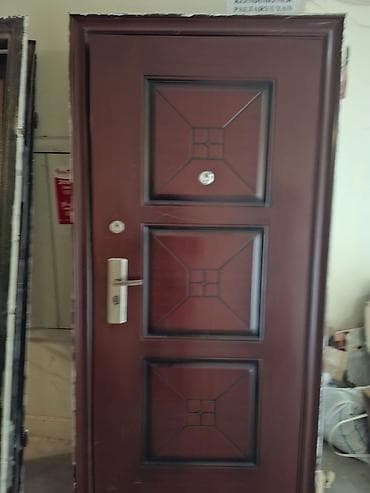 qapilar seyf: Mənzil üçün İşlənmiş Giriş qapısı Çərçivə ilə, Ünvandan götürmə — 1