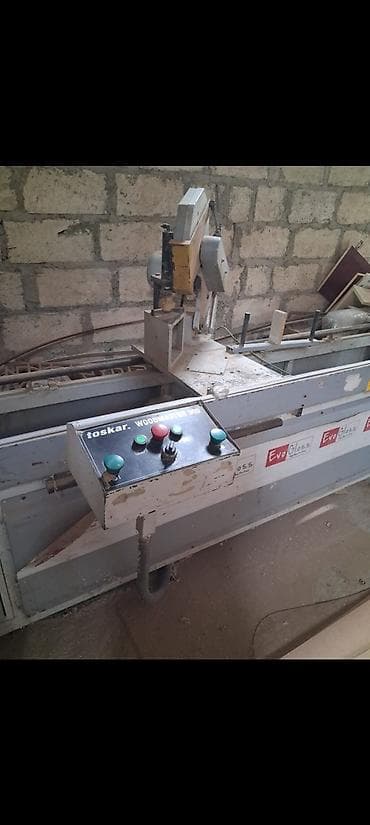 Gence. Toskar WOODMASTER 300 – Avtomatik alüminium/taxta kəsim xətti — 2