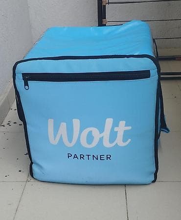 Kuryer çantaları: Wolt Partner istilik/soyutma saxlayan çatdırılma çantası - Rəng — 1