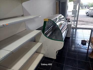 rəf satışı: Mağaza üçün soyuducu vitrin - Tip: üfüqi servis tipli soyuducu vitrin — 1