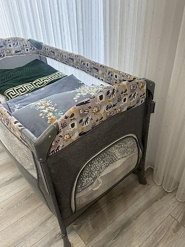 kunc diva: Uşaq çarpayısı / beşik – portativ, yanı açılan model - Tip: qatlanan — 2