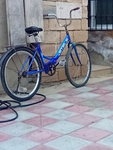 velosiped kameri: Stels şəhər/kruser tipli velosiped - Rəng: mavi - Korpus: aşağı — 1