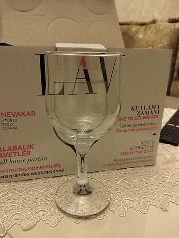 Qədəhlər, Şüşə, 6 ədədli dəst, 300 ml, Türkiyə