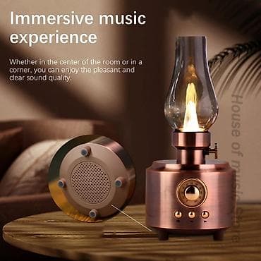 Speaker Retro Lamp C-210 CA — musiqi dinləməni və interyeri