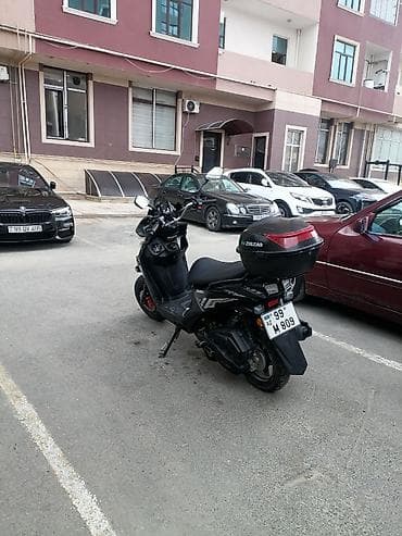 baic m60 ehtiyat hisseleri: Və quraşdırılmış top-case (ZigZag brendli) ilə - Nömrə yeri və arxa — 3
