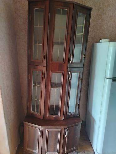 skafi: İşlənmiş, 4 qapılı, Qəhvəyi, Açılan, Düz dolab — 1