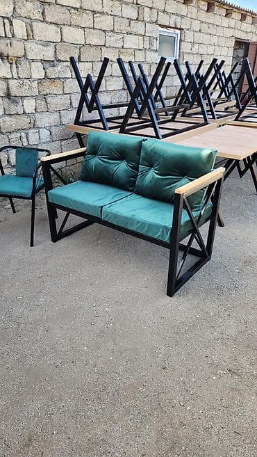boya aparatı: Dördbucaq masa, Açılmayan, Stullar ilə, Metal — 5