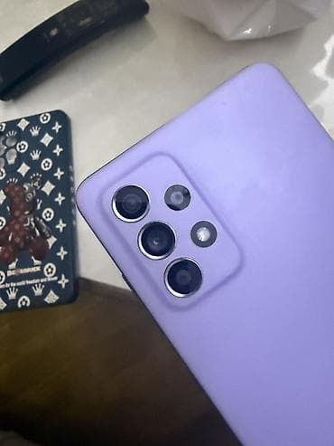 philips xenium 9@9d: Samsung Galaxy A52, rəng - Bənövşəyi — 3