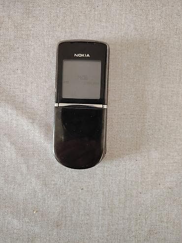 islenmis xolodelnikler: Nokia 8 Sirocco, < 2 GB Memory Capacity, rəng - Qara, Düyməli — 2