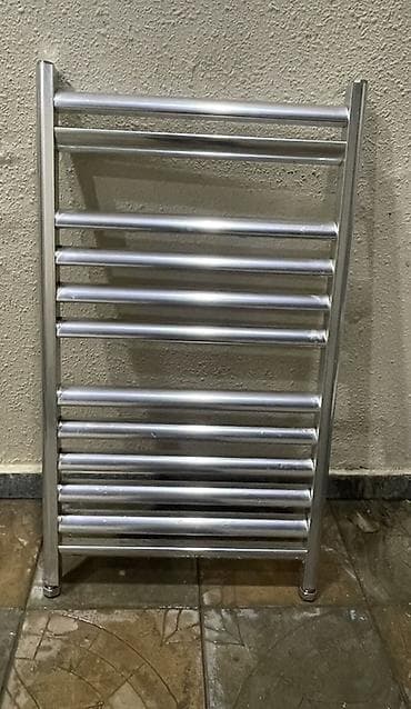 сушилка ванной комнаты: Paslanmayan poladdan dəsmal radiatoru (towel warmer) – parlaq xrom — 2